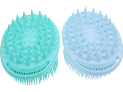 Lurelia Kit De 2 Escovas De Silicone Para Banho De Cuidado Corporal, Massagem Suave, Rotina Spa
