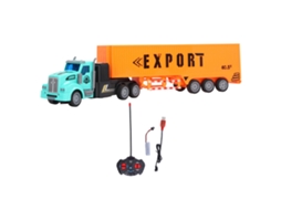 Primerox caminhão Semi remorque Controle Remoto 1:48 Simulação Alta Brinquedo para Crianças