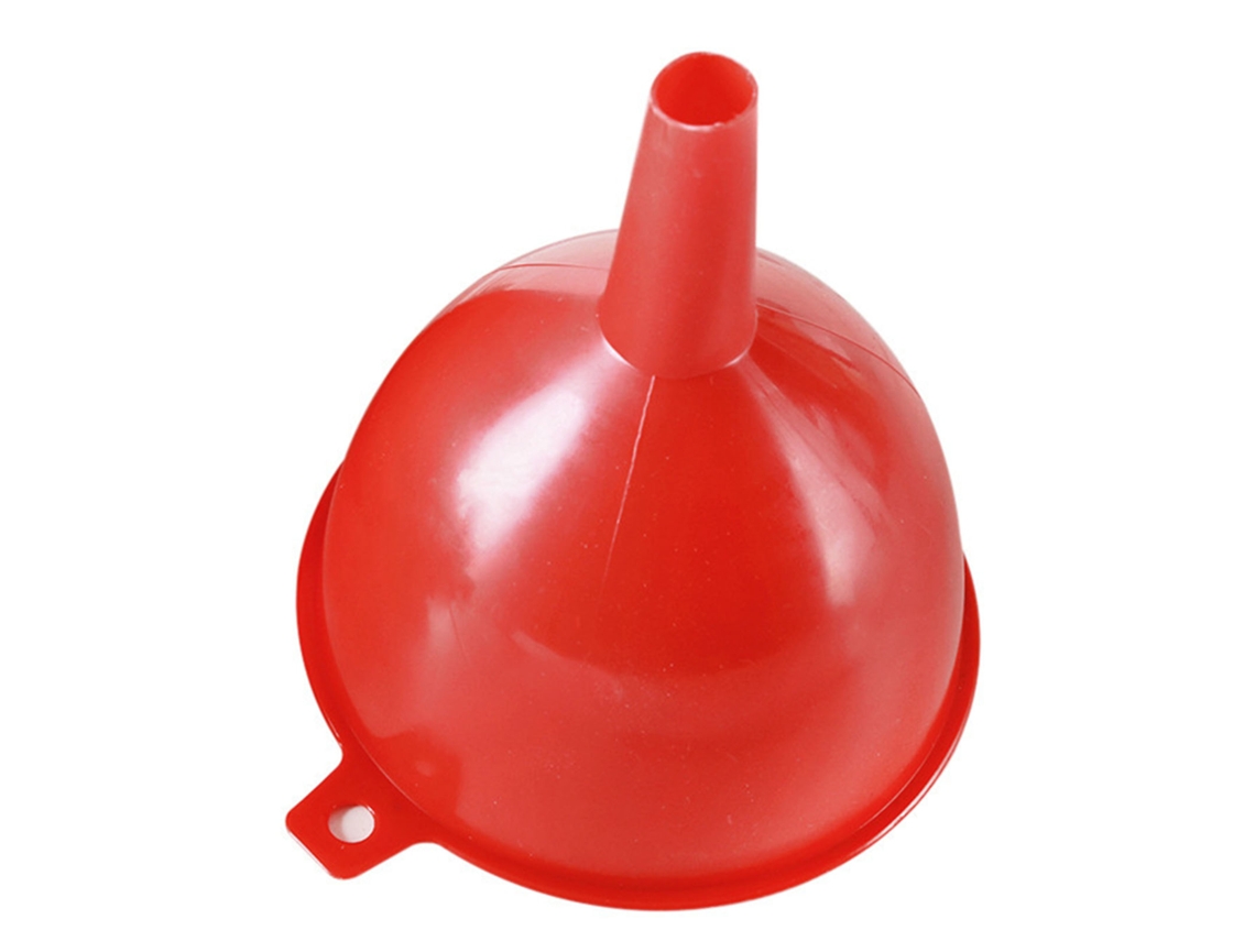 Funil De Plástico Vermelho De Grande Calibre E Espesso Para Indústria E Óleo
