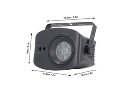 Lanterna Led (luz Uv, Alarme 110db)