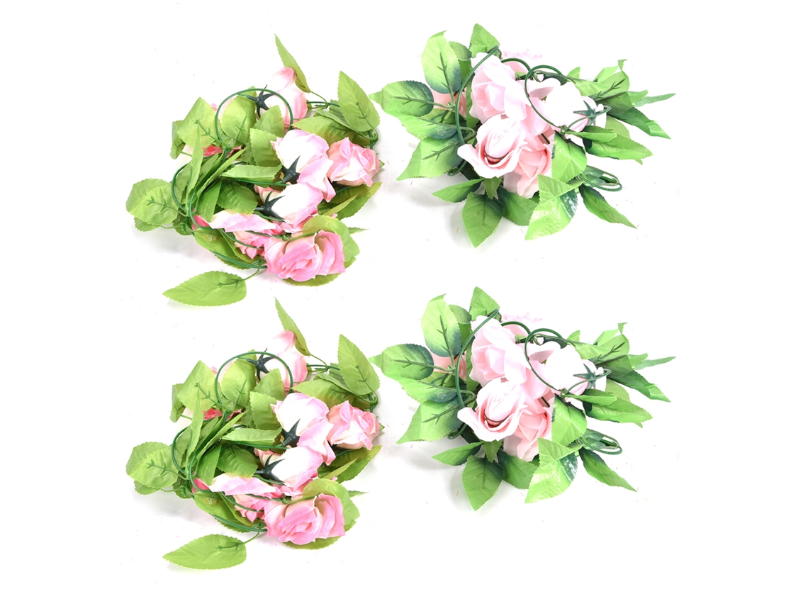 Cintas de Rosas Artificiales para Decoración Diy, Flores Falsas para Boda, Jardín Y Festivales