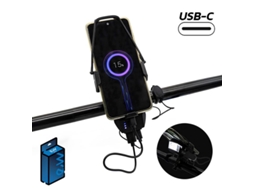 Suporte Móvel Ews009 Com Powerbank, Buzina E Luz