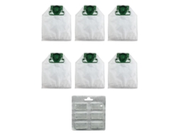 peças saco de pó 1 pacote de ambientador perfumado compatível com Vorwerk Kobold Vk200 Fp200