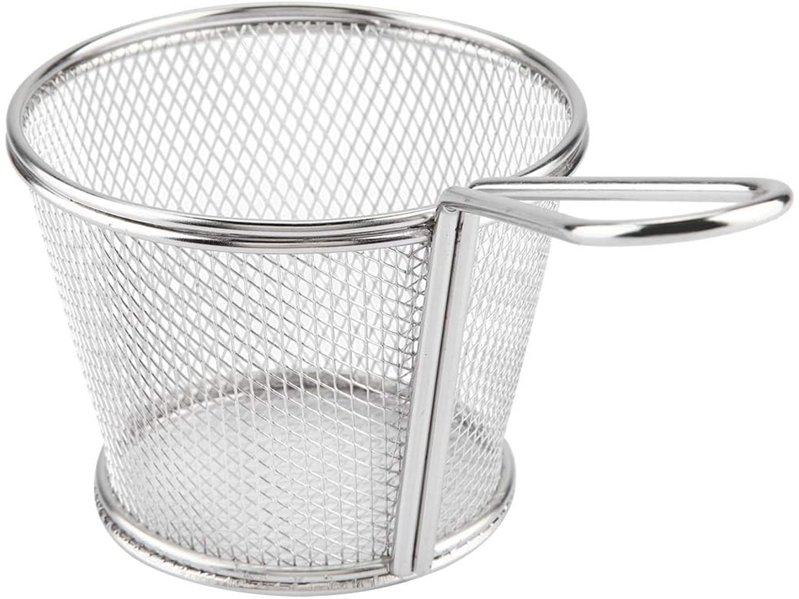 Cesto Para Fritar Em Aço Inoxidável, Cesto Para Fritar, Polegadas