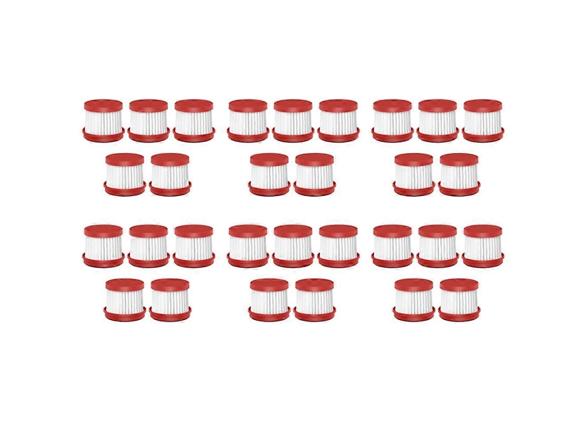Conjunto De 30 Filtros Hepa De Substituição Para Aspirador De Pó Deerma Cm1300/cm1900, Ideal Para Remoção De Ácaros._glo