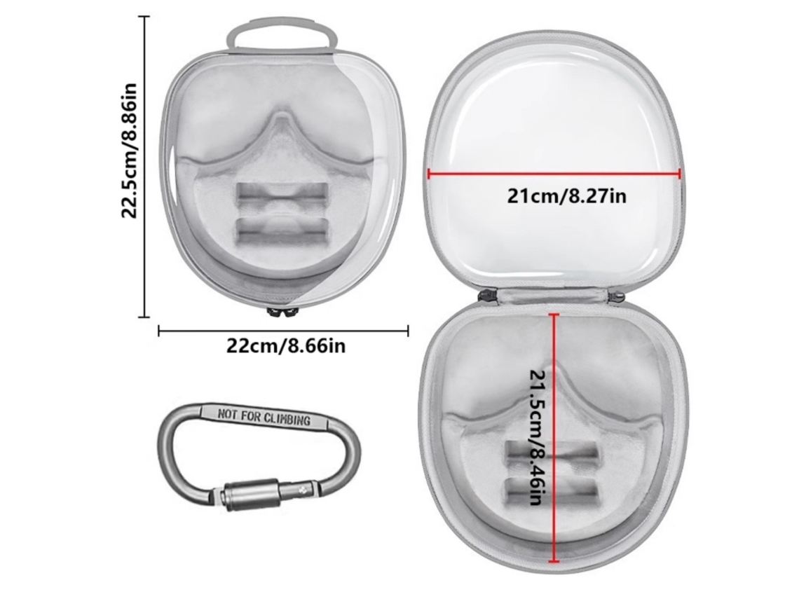 Bolsa Para Sennheiser Momentum 4 Resistente E Pressão Transparente Digitallab