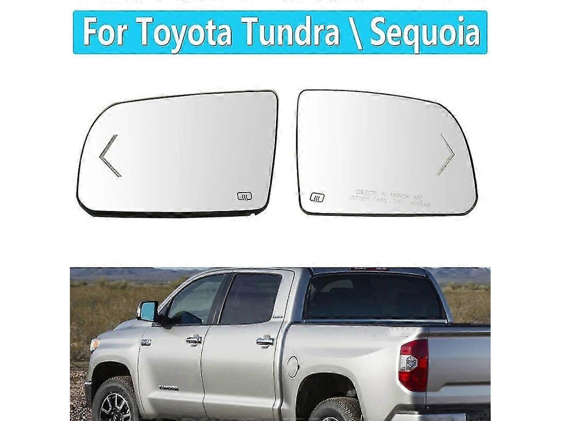 Vidro Retrovisor Traseiro Automático Aquecido Com Luz Toyota Tundra 2014 2020 Sequoia 2018 2020 Mga04991
