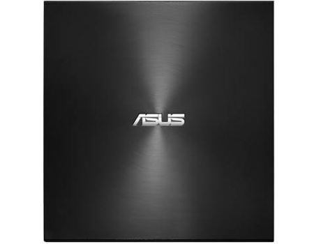 Drive Ótica Externa ASUS ZenDrive U9M (SDRW-08U9M-U) Preta — M-DISC | USB 2.0 / C | Ultra-Slim | 8X