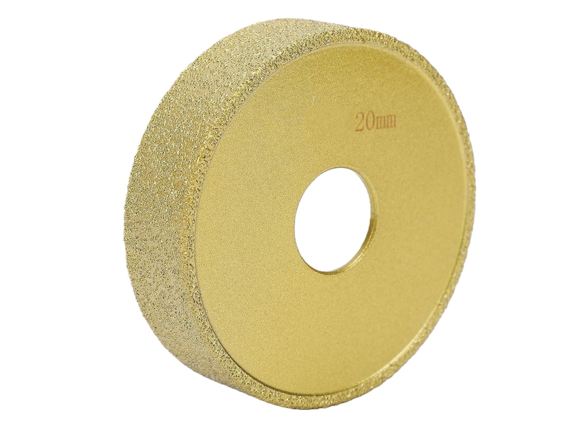 Disco De Desbaste Garosa Edges 3 Polegadas Com Bordas Arredondadas, Versátil Para Desbaste Eficiente A Seco E Úmido De
