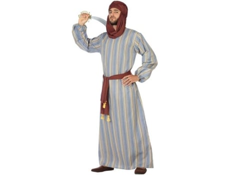 Fato de Homem  Árabe Às Riscas (Tam: M/L)