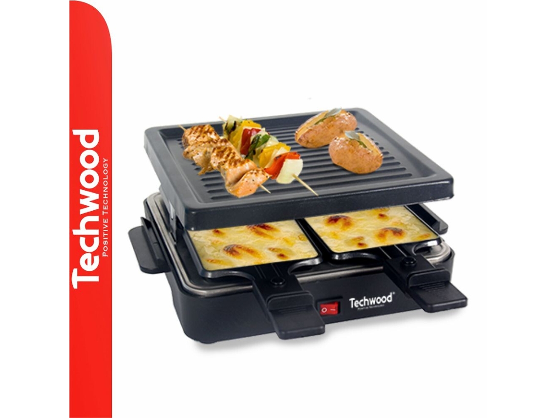 Grelhador Raclette 4 Pessoas 600W TECHWOOD