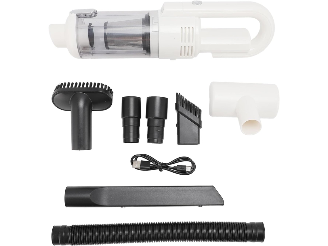 Aspirador De Pó Portátil Para Pelos Animais, Motor De Alta Velocidade 57 000rpm Com Função Limpeza Automática, Mini