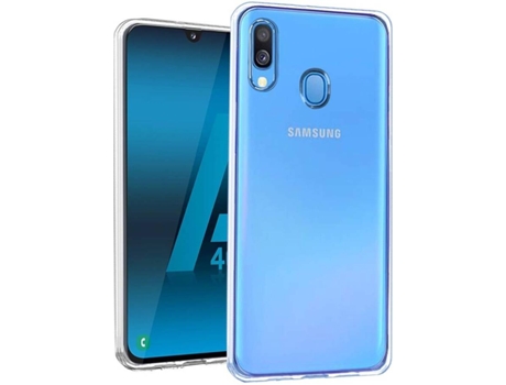 Capa Samsung Galaxy A40 WEPHONE ACCESORIOS Silicone Transparente