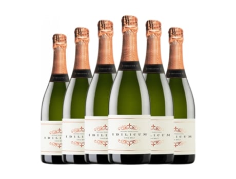 Espumante DOMINIO DE LA VEGA Idilicum Macabeo Brut Cava (0.75 L - 6 Unidades)