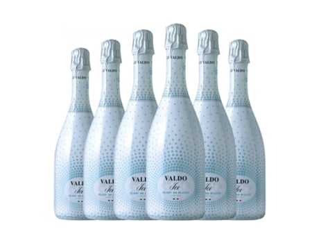 Espumante VALDO Ice Spumante Blanc de Blanc Semi-seco Semi-doce Venezia (0.75 L - 6 Unidades)