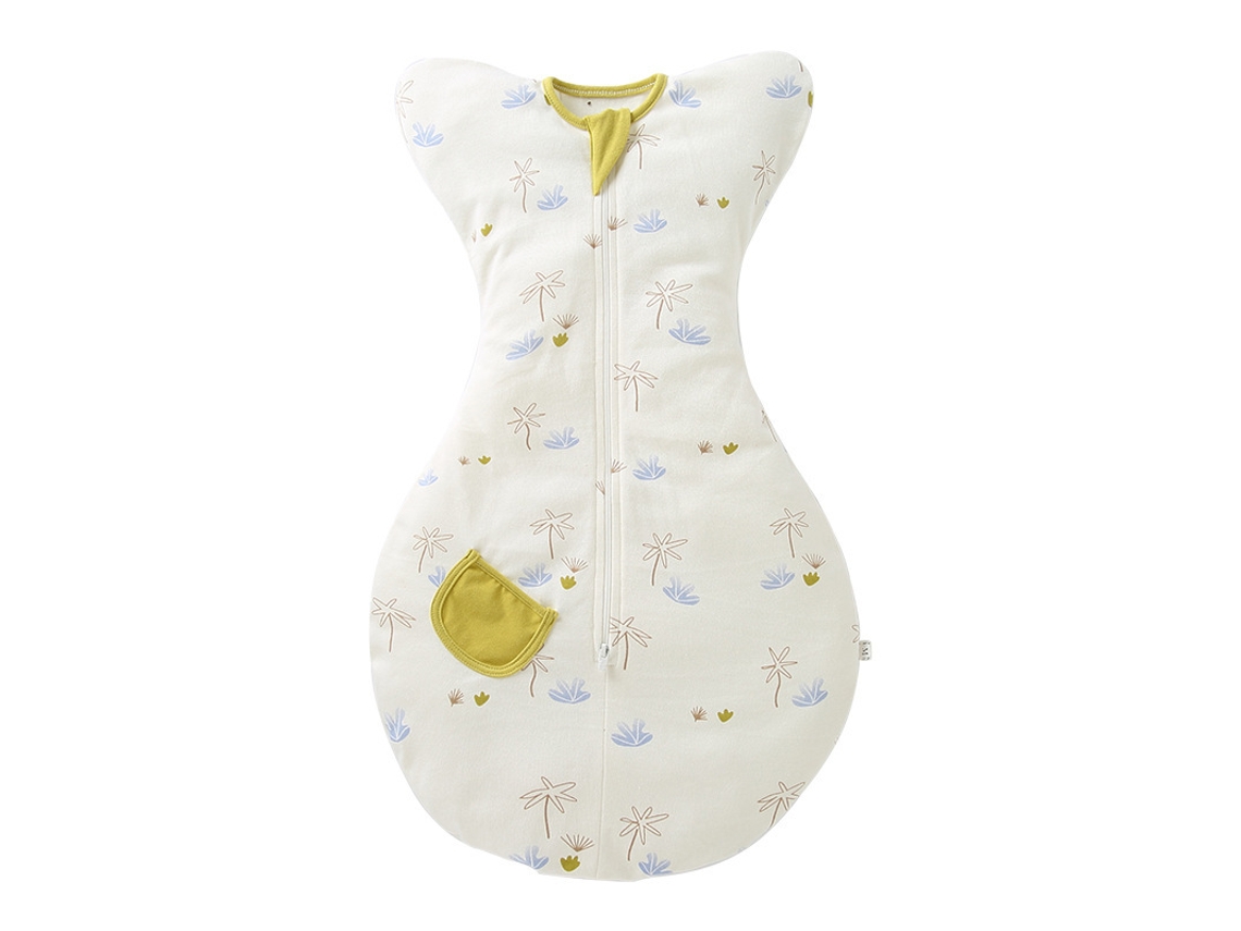 Saco De Dormir Bebé Algodão Transição Swaddle 6 Meses - Dente-de-leão - Eifson