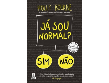 Livro Já Sou Normal? de Holly Bourne (Português)