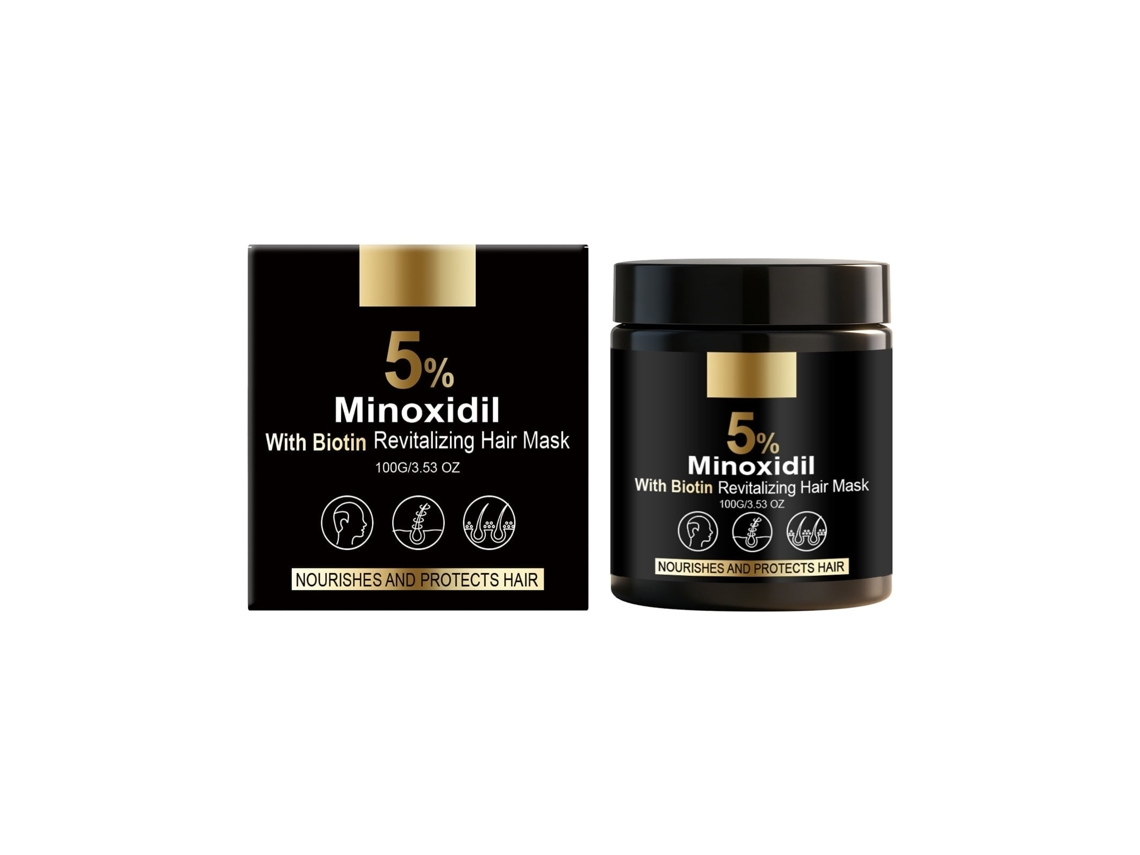Máscara Nutritiva com Biotina para Cabelo Tratamento Reparador LAXISCREED