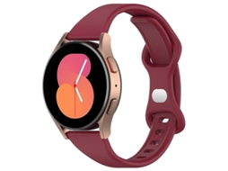 Pulseira De Silicone Fina Com Fecho Invertido