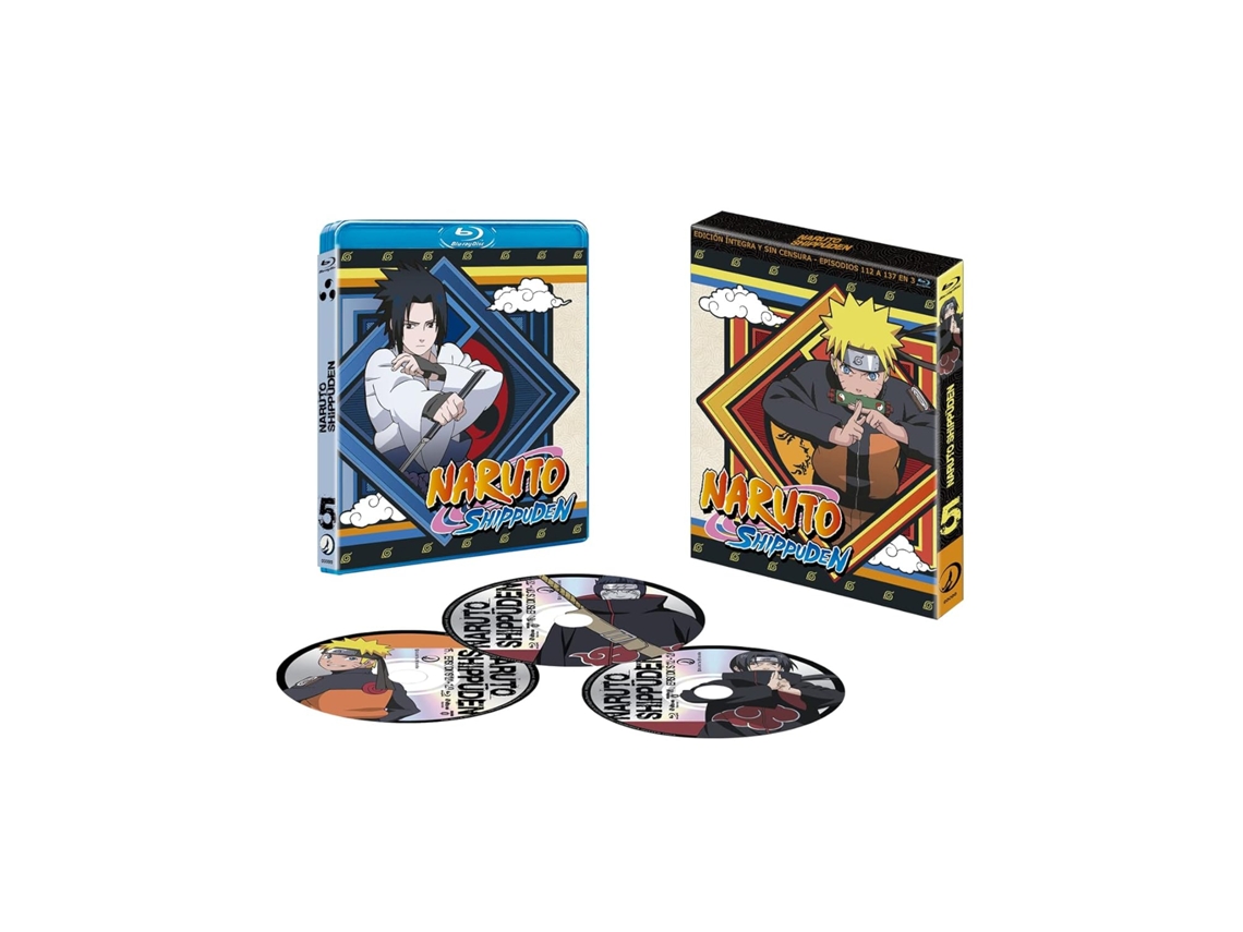 Naruto Shippuden Box 5 (Blu Ray)