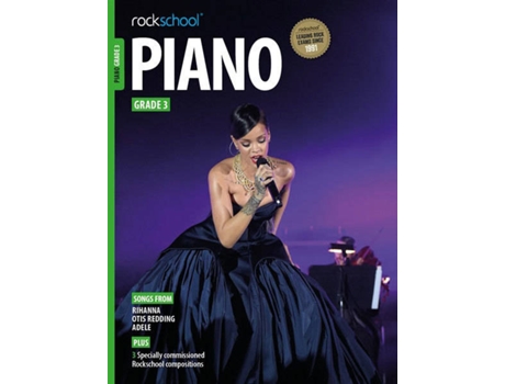 Livro ROCKSCHOOL Piano - Grade 3 (Para Piano - Idioma: Inglês)