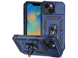 Capa Para Iphone 15 - Suporte Deslizante Para Câmera