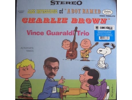 Vince Guaraldi Trio Jazz Impressions Of A Boy Named Charlie Brown Blue Vinyl Edição Limitada RSD 2025 Fantasia (Versões Alternativas)
