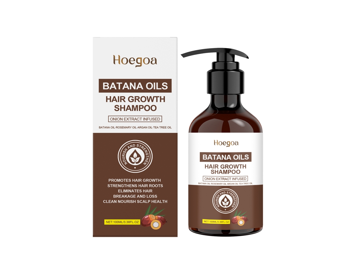 Shampoo Oleo Hoegoa Batana Hidrata Cabelo Volume