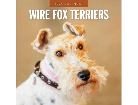 Livro Wire Fox Terriers 2025 Square Wall Calendar de Red Robin (Inglês)