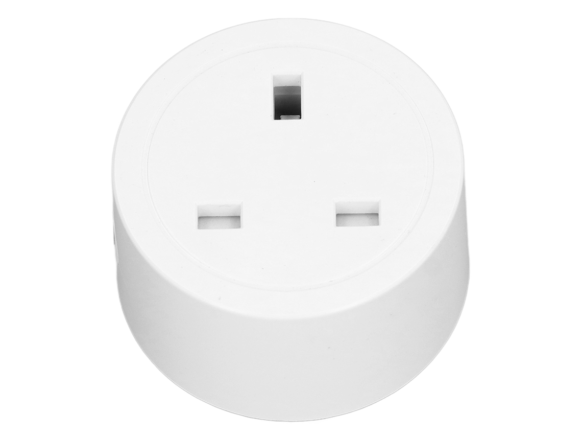Laxiscreed Socket Wi-fi Grau Industrial Com Controle Remoto Para Liga E Desliga