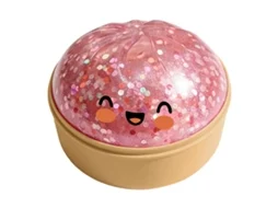 Brinquedo Squishy Rosa Transparente LAXISCREED, Perfeito para Relaxar
