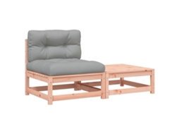 Garden Sofa, Garden Sofas Vidaxl Marrom Madeira De Douglas (n/a)