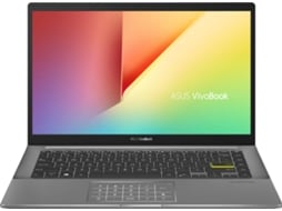 Portátil ASUS Vivobook S14 S433EQ-51AM5PB1 (14'' - Intel Core i5-1135G7 - RAM: 8 GB - 512 GB SSD - NVIDIA GeForce MX350)