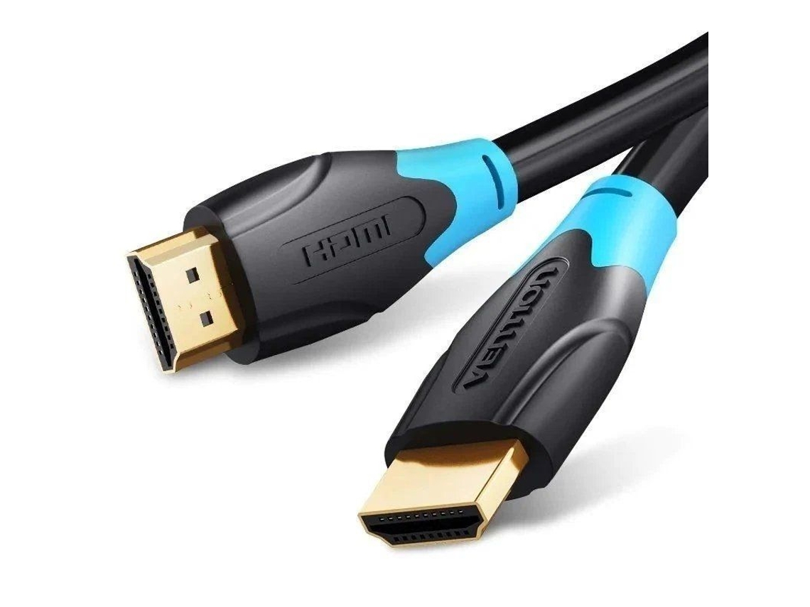 Cable Hdmi 2.0 4K VENTION Aacbq/ Hdmi Macho Hdmi Macho/ 20M/ Negro