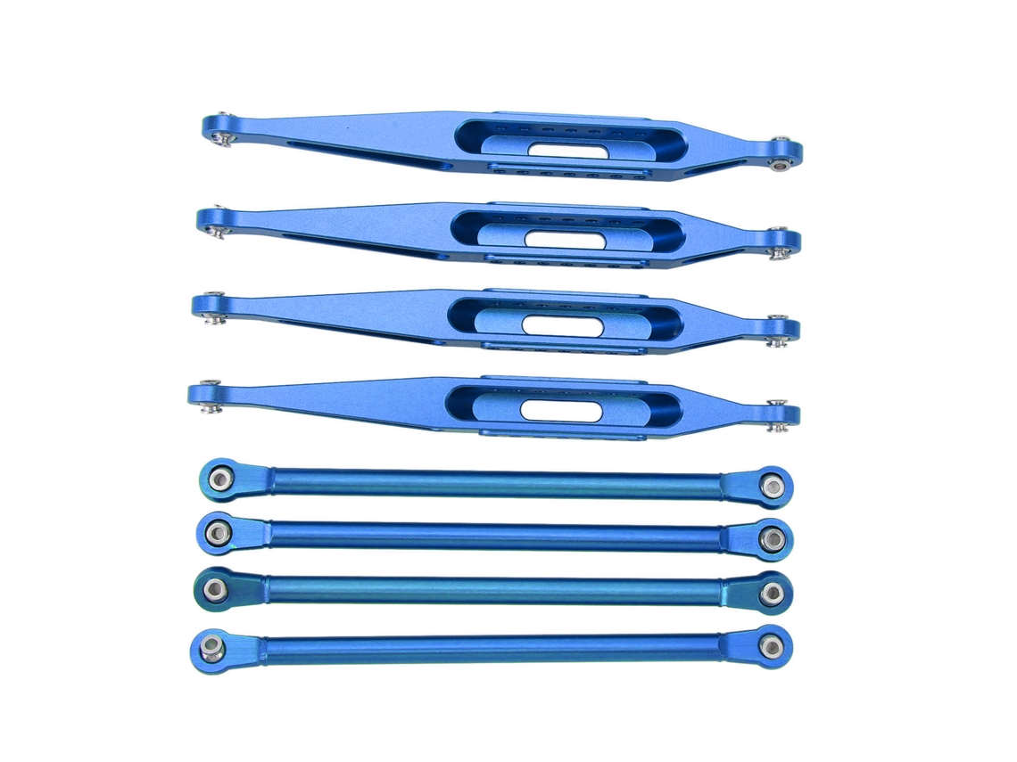 Conjunto De Braços De Suspensão Para Losi Lmt Azul