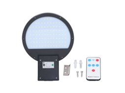Luminária de Rua Solar Led com 90 Leds, Sensor de Presença, Classificação Ip65 À Prova D'água CHABERLU