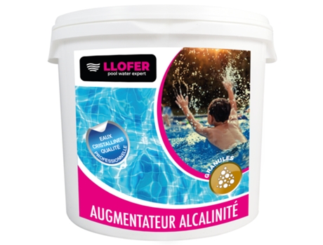 Potenciador da alcalinidade em pó - 5 kg LLOFER