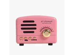 Mini Alto Falantes Estéreo Sem Fio Bluetooth Portáteis Retrô Com Som Estéreo De Alta Fidelidade E Reprodutor De Música Olysi Shop
