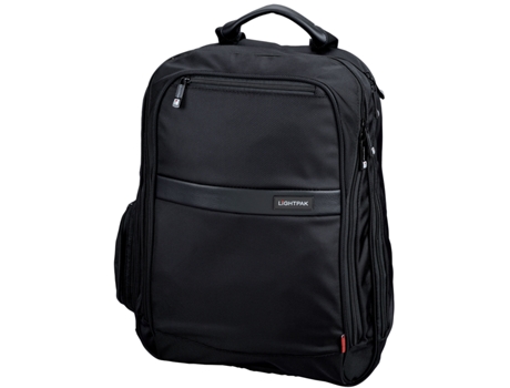 Mochila para Notebook LIGHTPAK Echo Feita de Náilon Preta