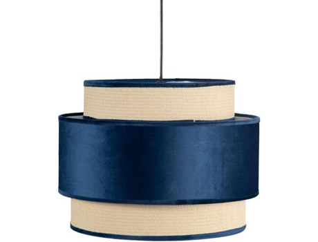 Candeeiro de Teto  Adriano (Azul-marinho - E27 - Máx. 60W - Tecido)