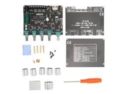 Placa Amplificadora Bluetooth 2.1 Canais Com Controle De Graves E Agudos
