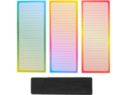 Caderno magnético para organizar sua vida diária e listar suas aulas com facilidade, com 150 folhas.