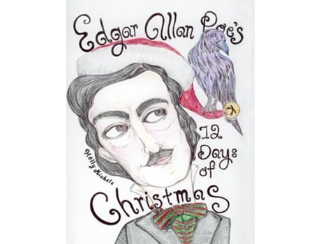 Livro Edgar Allan Poes 12 Days of Christmas de Holly Michele (Inglês)