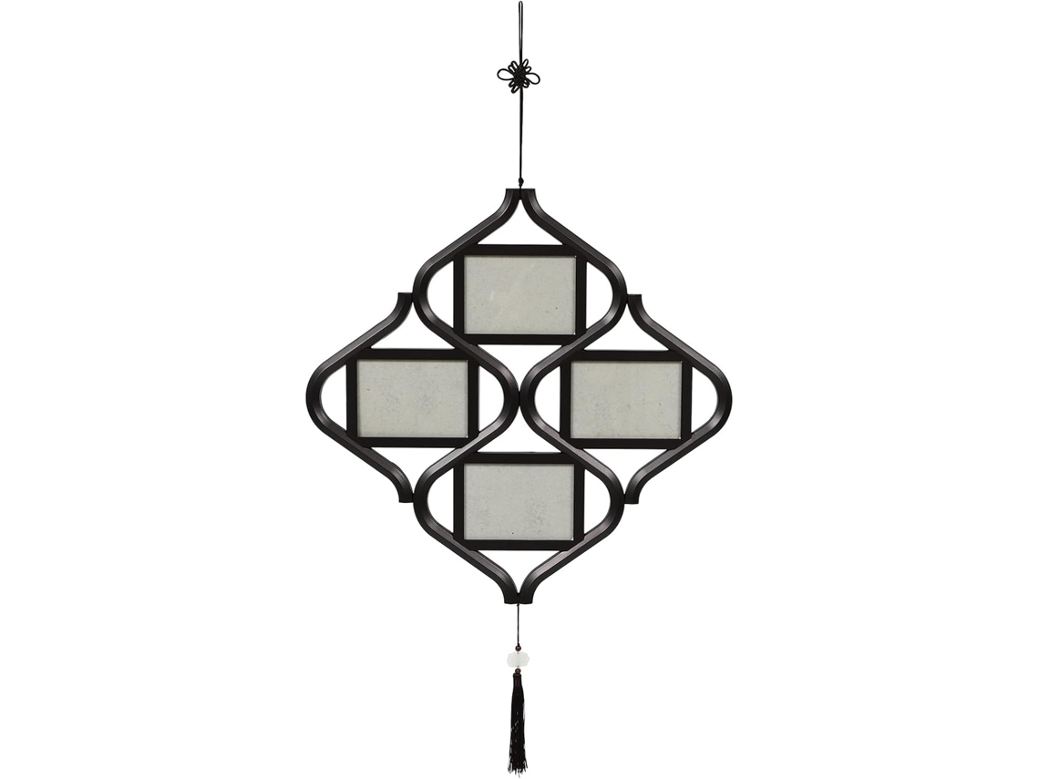 Moldura Parede Decorativa Estilo Retrô Chinês Escritório Decoração Criativa Interiores Elegante Estar Quarto GOKOCO