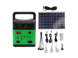 Gerador Solar Portátil Laxiscreed 10w Para Carregamento Eficiente Em Camping E Viagens
