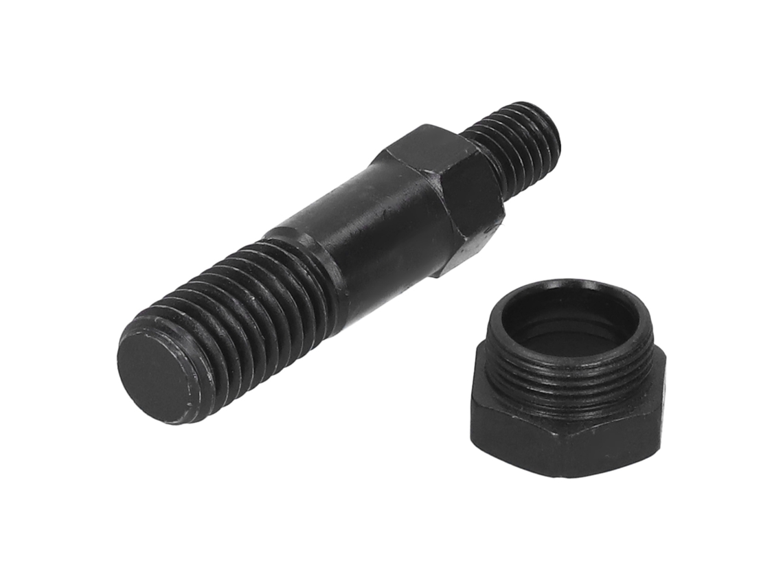 Kit de cabeçote de rebitadeira manual M12 em aço liga durável, fácil instalação.