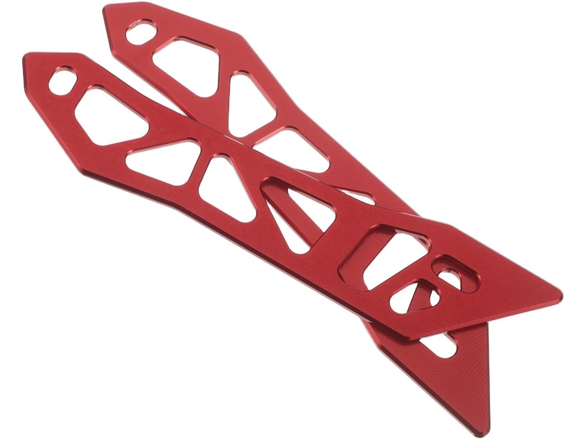 Suporte De Montagem Em Liga De Alumínio Vermelho Para Para-brisa De Motocicleta Nmax155