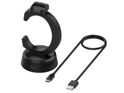Carregador Dock em Forma de C para Xiaomi Band 7 Pro, Cabo de 1m Preto SIURN