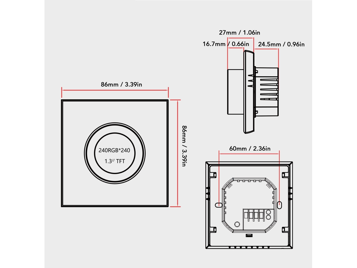 Controlador De Temperatura Black Water Heating Com Wi-fi E Controlo Via Aplicação Da Marca Laxiscreed