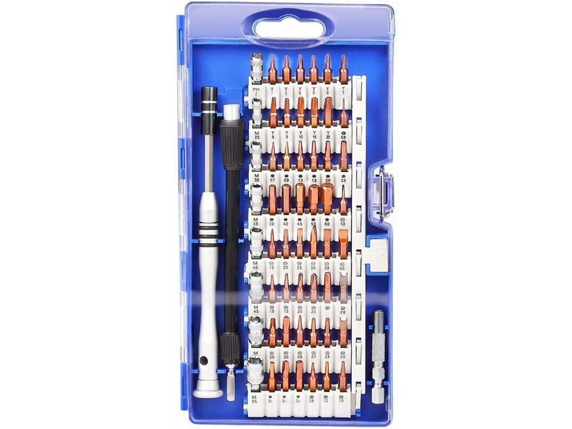 Conjunto De Chaves De Fenda Magnéticas De Precisão 60 Em 1, Ferramenta De Reparo Para Laptop, Computador, Óculos, Laptop, Dispositivo Brilvibera